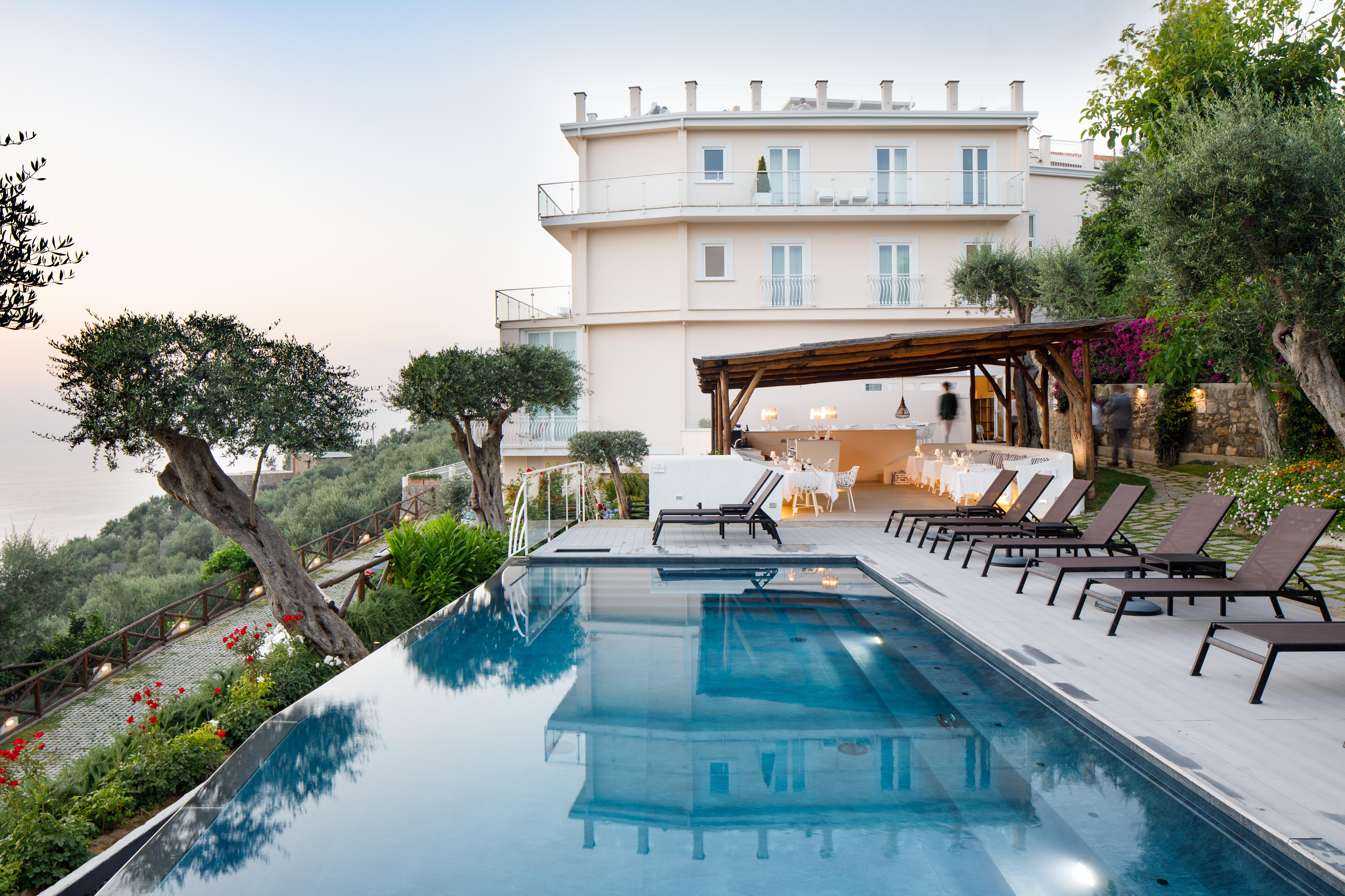 Villa Fiorella Art Hotel Massa Lubrense Bagian luar foto